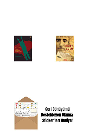 Ona Zarfsız Kuşlar Gönderin + Ölümden Kalıma + Okuma Sticker'ları