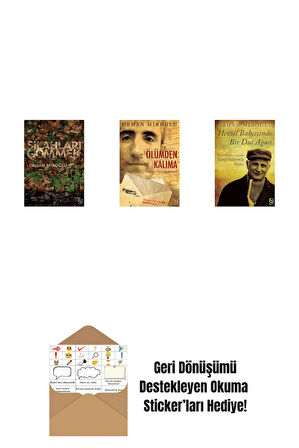 Silahları Gömmek + Ölümden Kalıma + Hevsel Bahçesinde Bir Dut Ağacı + Okuma Sticker'ları