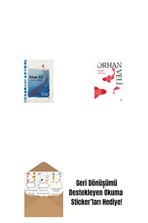 Orhan Veli - Resimli Şiirler (Bez Ciltli) + Hoşgör Köftecisi + Okuma Sticker'ları