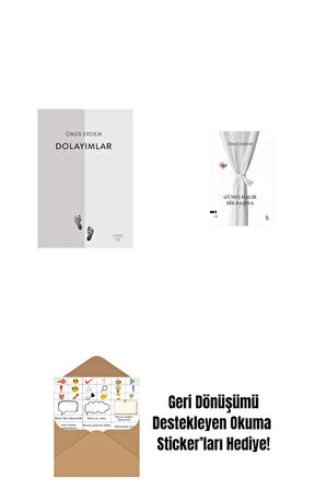 Dolayımlar + Güneş Kalır Bir Başına + Okuma Sticker'ları