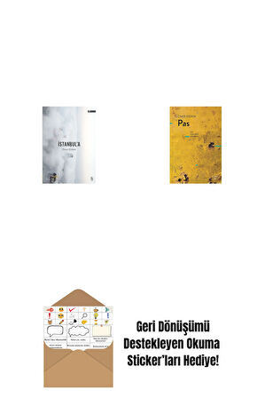 İstanbul'a + Pas + Okuma Sticker'ları