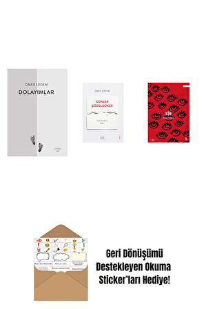Dolayımlar + Günler Çözüldükçe + Kör + Okuma Sticker'ları