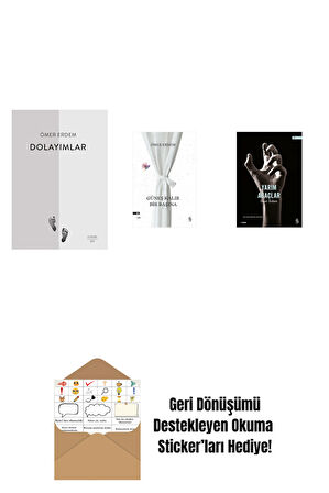 Dolayımlar + Güneş Kalır Bir Başına + Yarım Ağaçlar + Okuma Sticker'ları