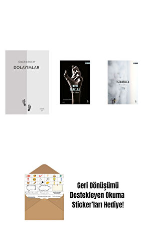 Dolayımlar + Yarım Ağaçlar + İstanbul'a + Okuma Sticker'ları