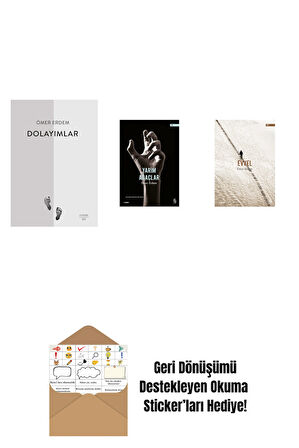 Dolayımlar + Yarım Ağaçlar + Evvel + Okuma Sticker'ları