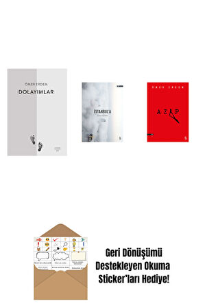 Dolayımlar + İstanbul'a + Azap + Okuma Sticker'ları