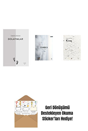 Dolayımlar + İstanbul'a + Kireç + Okuma Sticker'ları