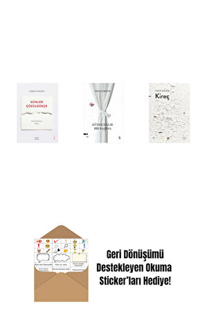 Günler Çözüldükçe + Güneş Kalır Bir Başına + Kireç + Okuma Sticker'ları