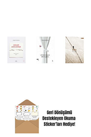 Günler Çözüldükçe + Güneş Kalır Bir Başına + Evvel + Okuma Sticker'ları