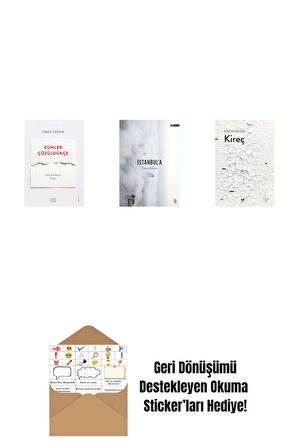 Günler Çözüldükçe + İstanbul'a + Kireç + Okuma Sticker'ları