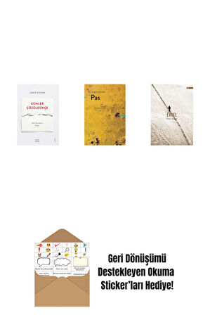 Günler Çözüldükçe + Pas + Evvel + Okuma Sticker'ları
