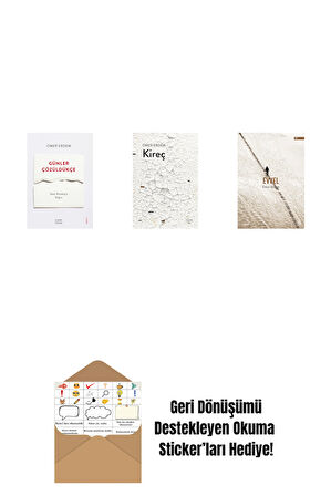 Günler Çözüldükçe + Kireç + Evvel + Okuma Sticker'ları