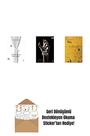 Güneş Kalır Bir Başına + Yarım Ağaçlar + Pas + Okuma Sticker'ları