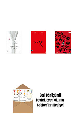 Güneş Kalır Bir Başına + Azap + Kör + Okuma Sticker'ları
