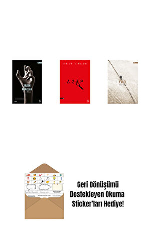 Yarım Ağaçlar + Azap + Evvel + Okuma Sticker'ları