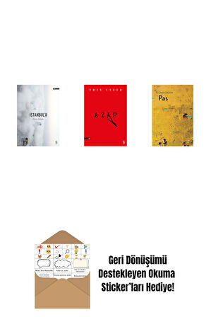 İstanbul'a + Azap + Pas + Okuma Sticker'ları