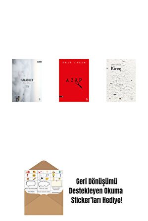 İstanbul'a + Azap + Kireç + Okuma Sticker'ları