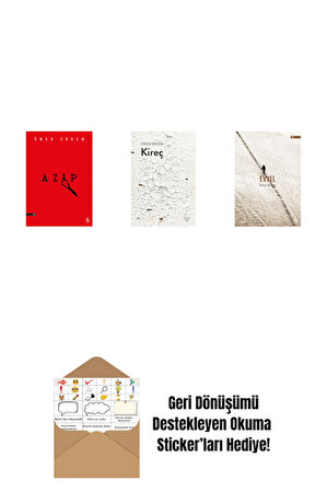 Azap + Kireç + Evvel + Okuma Sticker'ları