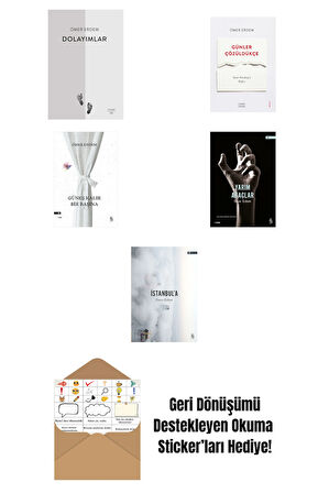 Ömer Erdem 5 Kitap Set + Okuma Sticker'ları