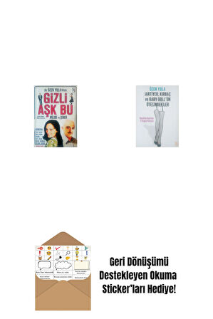 Gizli Aşk Bu + Jartiyer, Kırbaç ve Baby-Doll'ün Ötesindekiler + Okuma Sticker'ları