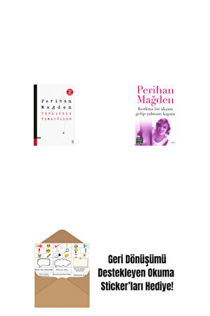 Tehlikeli Temayüller + Korkma Bu Akşam Gelip Çalmam Kapını + Okuma Sticker'ları