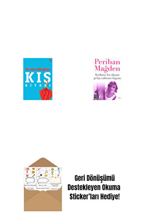 Kış Kitabı + Korkma Bu Akşam Gelip Çalmam Kapını + Okuma Sticker'ları