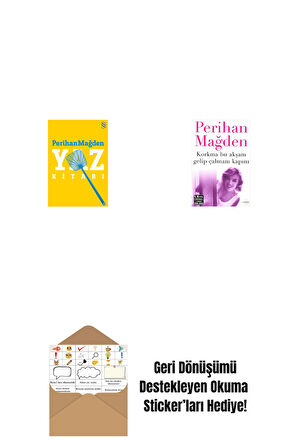Yaz Kitabı + Korkma Bu Akşam Gelip Çalmam Kapını + Okuma Sticker'ları
