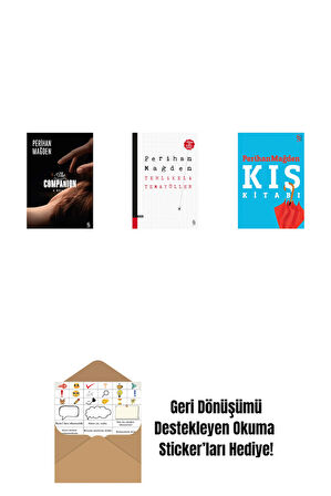 The Companion + Tehlikeli Temayüller + Kış Kitabı + Okuma Sticker'ları