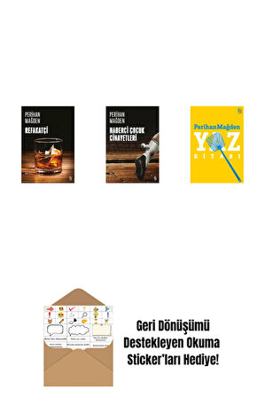 Refakatçi + Haberci Çocuk Cinayetleri + Yaz Kitabı + Okuma Sticker'ları