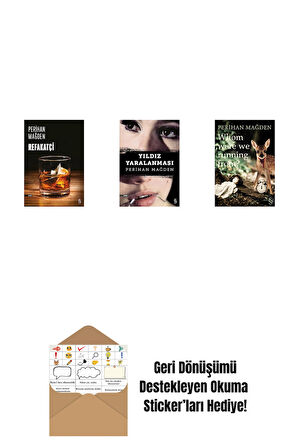 Refakatçi + Yıldız Yaralanması + Whom Were We Running From? + Okuma Sticker'ları