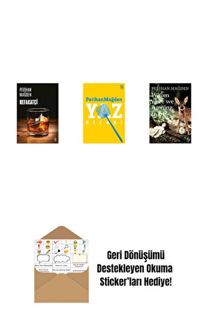 Refakatçi + Yaz Kitabı + Whom Were We Running From? + Okuma Sticker'ları