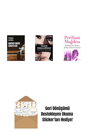 Haberci Çocuk Cinayetleri + Yıldız Yaralanması + Korkma Bu Akşam Gelip Çalmam Kapını + Okuma Sticker'ları