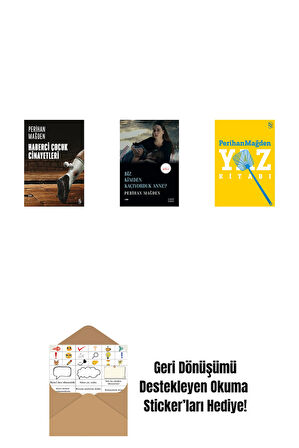 Haberci Çocuk Cinayetleri + Biz Kimden Kaçıyorduk Anne? + Yaz Kitabı + Okuma Sticker'ları