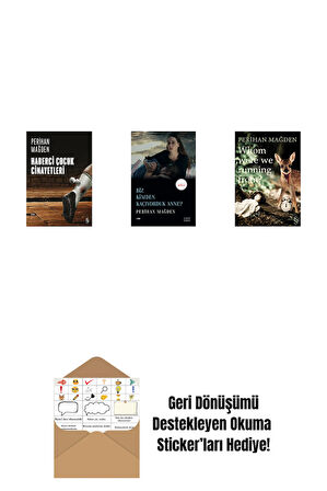 Haberci Çocuk Cinayetleri + Biz Kimden Kaçıyorduk Anne? + Whom Were We Running From? + Okuma Sticker'ları