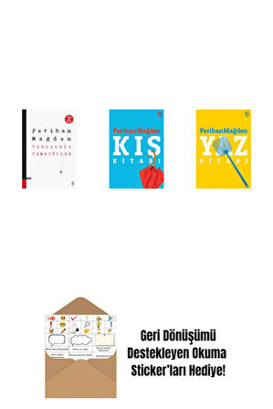 Tehlikeli Temayüller + Kış Kitabı + Yaz Kitabı + Okuma Sticker'ları