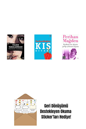 Yıldız Yaralanması + Kış Kitabı + Korkma Bu Akşam Gelip Çalmam Kapını + Okuma Sticker'ları