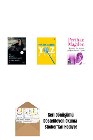 Biz Kimden Kaçıyorduk Anne? + Yaz Kitabı + Korkma Bu Akşam Gelip Çalmam Kapını + Okuma Sticker'ları