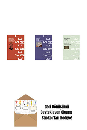 Tolstoyevski Muamması + Peki, Ya Eserler Yazar Değiştirseydi? + Okumadığımız Kitaplar Hakkında Nasıl Konuşuruz? + Okuma Sticker'ları