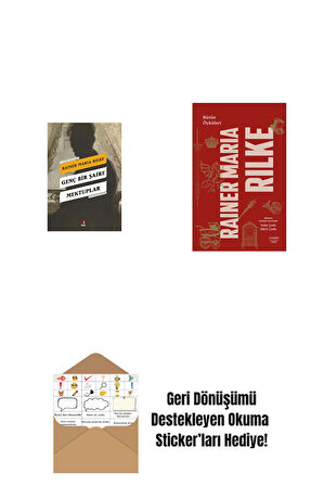 Genç Bir Şaire  Mektuplar + Malte Laurids Brigge'nin Notları + Okuma Sticker'ları