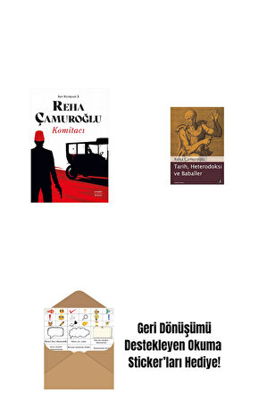 Komitacı + Tarih, Heterodoksi ve Babailer + Okuma Sticker'ları