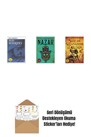 Son Yeniçeri (Midi Boy) + Nazar + Sultan Selahaddin El Kürdi + Okuma Sticker'ları