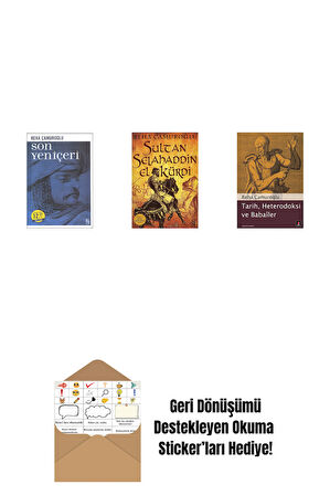 Son Yeniçeri (Midi Boy) + Sultan Selahaddin El Kürdi + Tarih, Heterodoksi ve Babailer + Okuma Sticker'ları