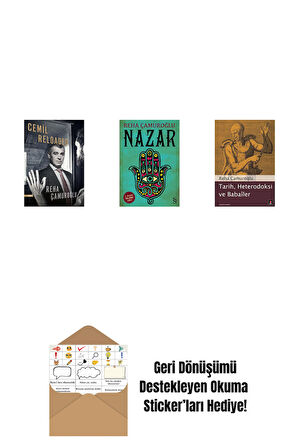 Cemil Reloaded + Nazar + Tarih, Heterodoksi ve Babailer + Okuma Sticker'ları