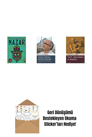 Nazar + Geçen Zaman, Geçmiş Zaman + Tarih, Heterodoksi ve Babailer + Okuma Sticker'ları