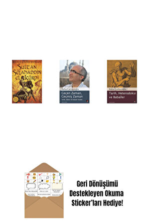 Sultan Selahaddin El Kürdi + Geçen Zaman, Geçmiş Zaman + Tarih, Heterodoksi ve Babailer + Okuma Sticker'ları