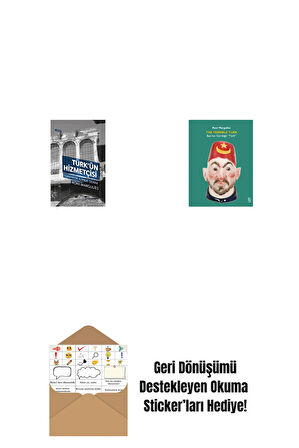 Türk’ün Hizmetçisi + The Terrible Turk + Okuma Sticker'ları