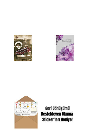 Sen Kalk da Ben Yatam + Telgrafçiçeği + Okuma Sticker'ları