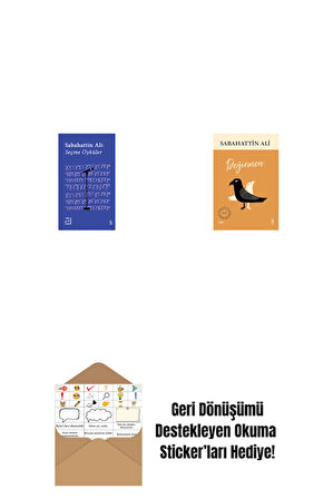 Everest Açıkhava 1 - Sabahattin Ali Seçme Öyküler + Değirmen + Okuma Sticker'ları
