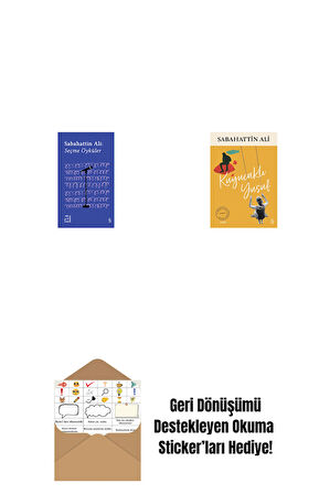 Everest Açıkhava 1 - Sabahattin Ali Seçme Öyküler + Kuyucaklı Yusuf + Okuma Sticker'ları