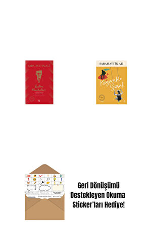 Sabahattin Ali Bütün Romanları (Ciltli) + Kuyucaklı Yusuf + Okuma Sticker'ları